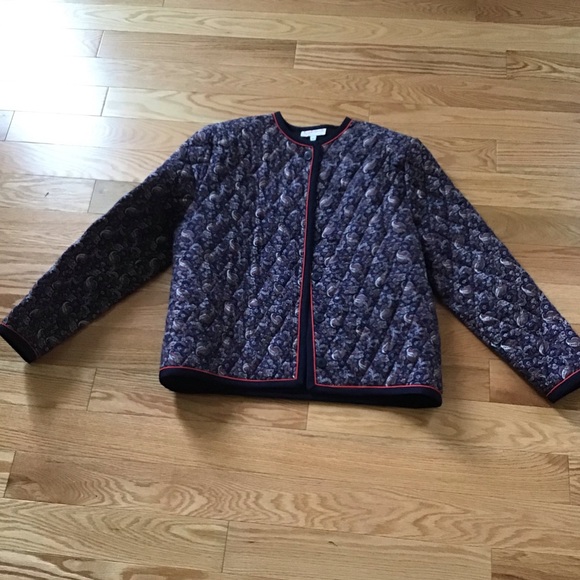 Appleseed's Jackets & Blazers - Vintage Appleseed’s navy blue quilted Jacket